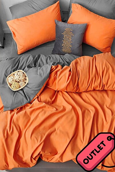 İQON Double Elastic Duvet Cover Set - OUTLETORANGEGRi̇ (with Error)