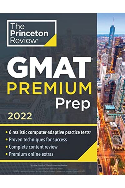 Penguin Random House مراجعة برينستون GMAT Premium Prep 2022 6 اختبارات تدريبي...