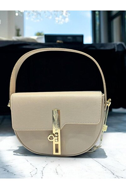 Levidor Τσάντα ώμου από συνθετικό δέρμα ειδικού χρώματος - Λεπτομέρεια χεριού...