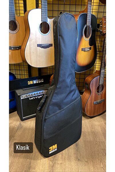 3M Atölye Gitar Kılıfı Soft Case Kılıf Kalın Gitar Çantası Klasik Gitar Kılıfı