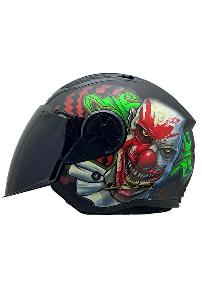 LS2 AIRFLOW 2 HAPPY DREAMS KASK SİYAH CAM