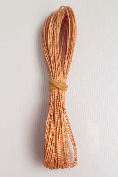 232 Konsept 2 șnururi, 16 metri, maro deschis, șnur pentru brățară, șnur pent...