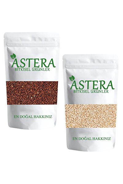 ASTERA 50 Gr Kırmızı Kinoa Tohumu + 50 Gr Beyaz Kinoa Tohumu