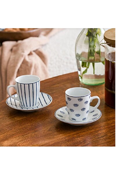 LC Waikiki LCW HOME 6 Kişilik Porselen Kahve Fincan Takımı 90 Ml 406