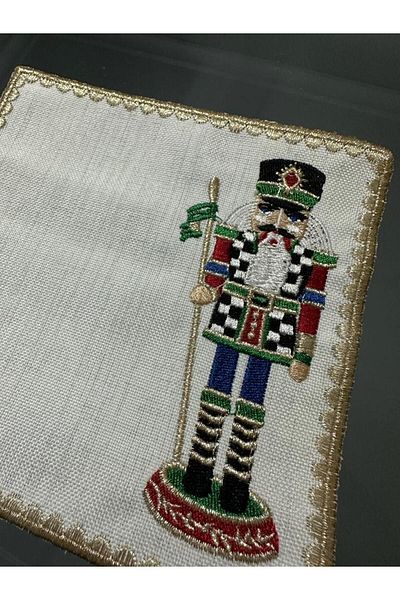 LİNDA MİA Linda Mia Nutcrackers Tin Soldier Cocktail napkin single
