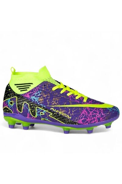 Genel Markalar Ym Shopping Air Laliga Mor Sarı Krampon