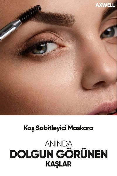 AXWELL 20 ml Eyebrow Mascara - Transparent Eyebrow and Gel Mascara, Fixer and Styling