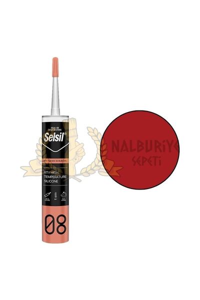 Selsil Yüksek Isı Si̇li̇konu Rtv 280 Ml.