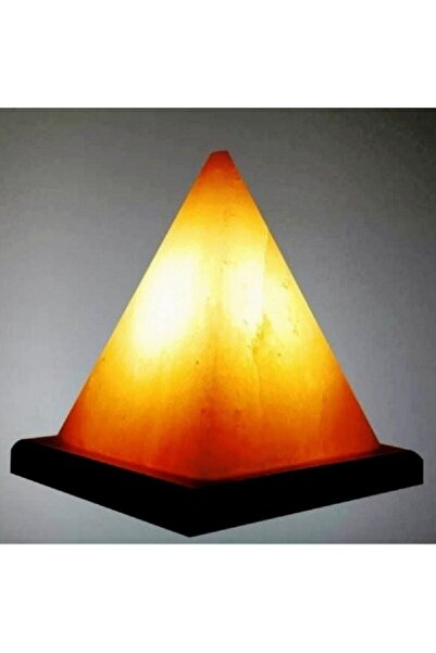 Şifay Piramit Model Çankırı Kaya Tuzu Tuz Lamba