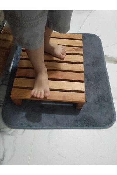 Generic Brand Wooden Children's Sink Front and Toilet Front Step (Board Product)