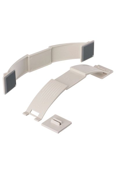 IKEA Opritor de ușă Patrull, alb, blocare sub ușă