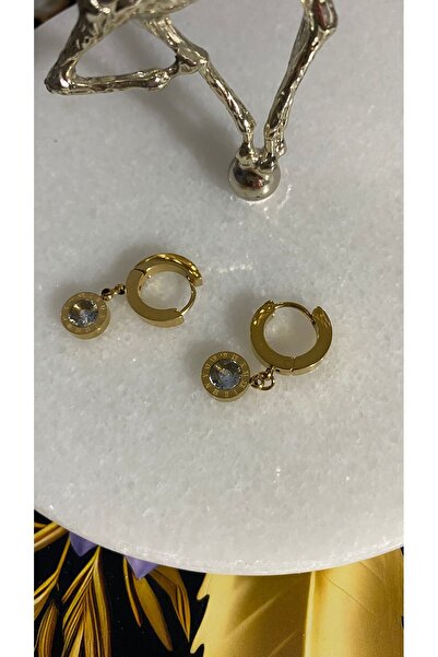 Nilperi takı أقراط أرقام رومانية من الفولاذ