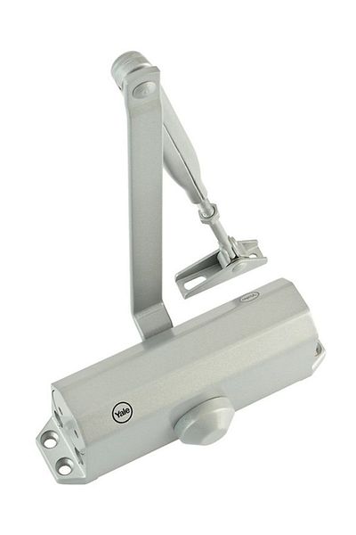 Yale 300 Door Hydraulic Narrow Type Adjustable Silver (2-4)