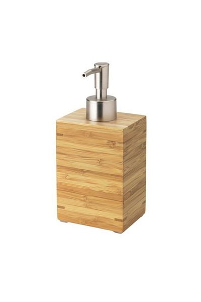IKEA Δοχείο υγρού σαπουνιού Bamboo 350 Ml Δοχείο σαπουνιού Bamboo