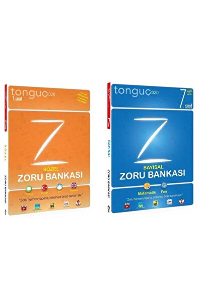 Tonguç Yayınları 7. Sınıf Sayısal Zoru Bankası + Sözel Zoru Bankası Seti