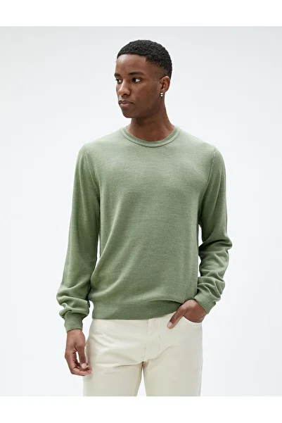 Koton Men's Crew Neck Sweater