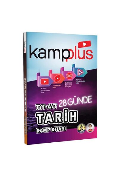 Tonguç Yayınları Kampplus 28 Günde Tyt-ayt Tarih Kampı 2022-2023