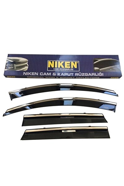 Niken Kromlu Cam Rüzgarlığı Honda Civic FD6 2012-2016 ile uyumlu