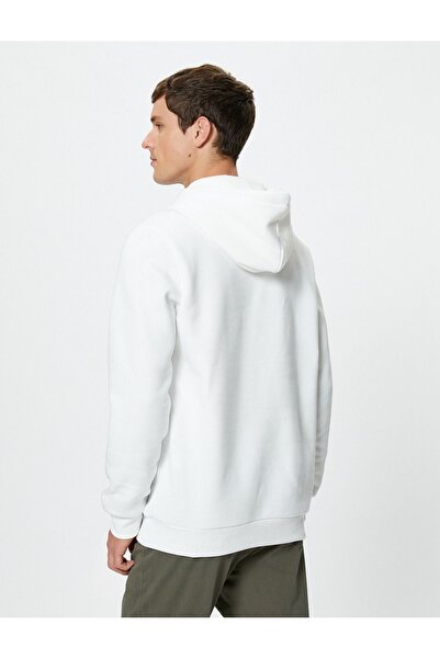 Koton Ανδρικό μπλουζάκι με κουκούλα