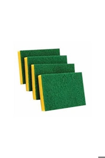 Fine Clean (8 Pieces) Industrial Dish Sponge, Yellow Sponge 15X11 cm