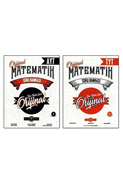 Orjinal Orijinal Yayınları Süper Ikili Tyt Ayt Matematik Soru Bankası 2024