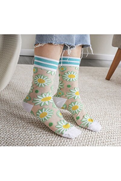 ZvM Японски корейски стил прозрачни дамски чорапи Daisy