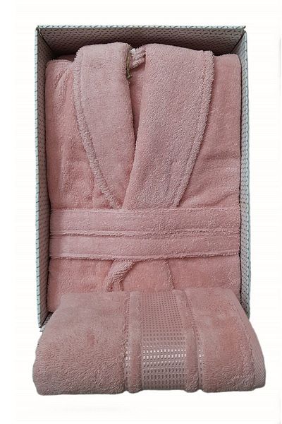 Özdilek Özdilek Colourist Şalyaka and Bathrobe - A.Coral Color Head Towel