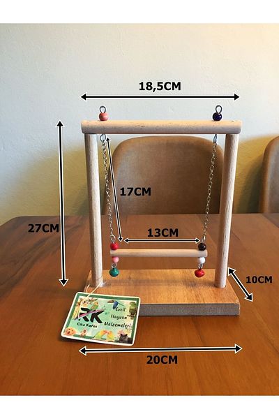 Ciko Kafes Fun Swing for Cockatiels and Budgies