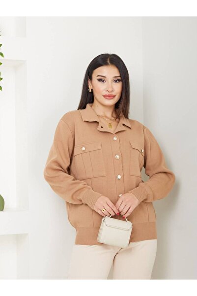 Afili butik طقم سترة وسترة بجيوب