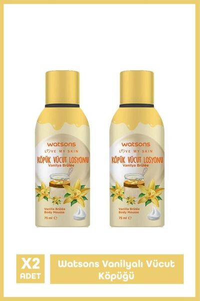 Watsons Vanilyalı Vücut Köpüğü x2 Adet