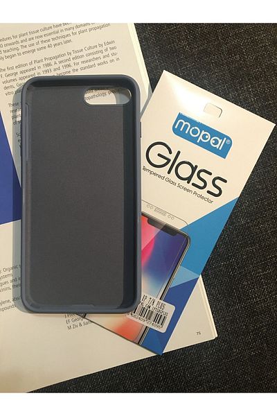 SUPPO Compatible with iPhone 7 Plus and 8 Plus, Includes Launch Case and Shatterproof Glass.
