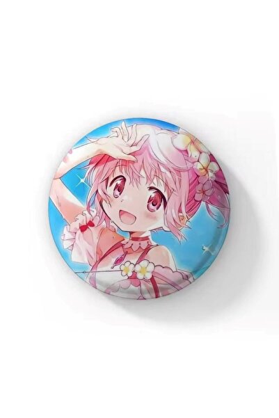 Major Selection Puella Magi Madoka Magica Temalı Rozet 58 Mm