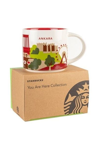 Starbucks City Themed Mug Series - Ankara 414 Ml You Are Here Mug Series