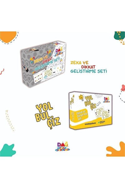 Intelligence and Attention Enhancement Set - Find a Way Draw Set (erasable Cards Total 2 Boxes)