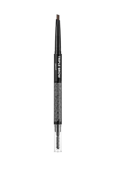 Flormar Triple Brow 3 in 1 Creamy Textured Eyebrow Makeup Pencil