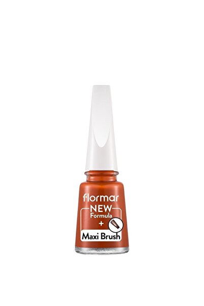Flormar Klasik Parlak Bitişli Yüksek Pigmentli Oje - Nail Enamel -489 Hot Sun New- 8682536036276