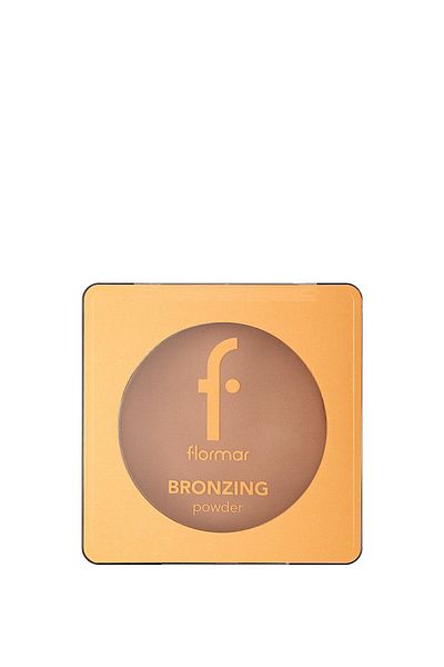 Flormar Yoğun Pigmentli Işıltılı Bronzer - Pudră de bronzare - 007 Matte Mocha - 8682536053457