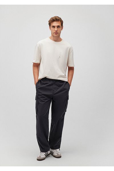Mavi Anthracite Cargo Pants - 0010347 -70087 Model
