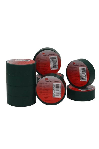 a.t.alptekintic 3M Marka ™ Temflex™ 1300e Elektrik Izolasyon Bandı Izole Bant 10 Adet 19mm X 10mt