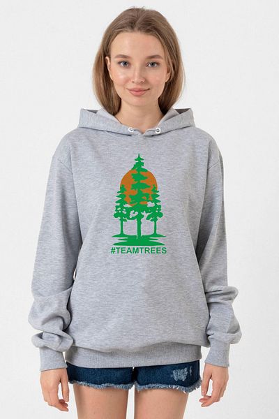 Tshirthane Mr Beast Team Trees Grimelange Women's 3ip Hooded Sweatshirt