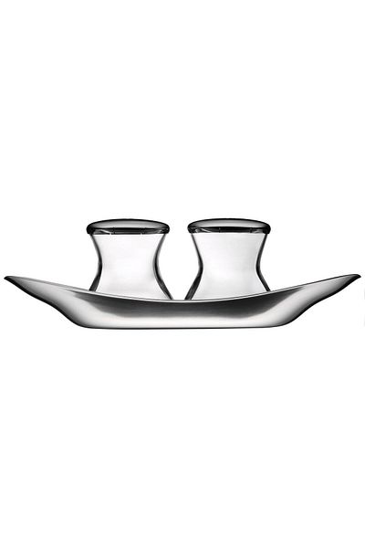 WMF Wagenfeld Glass Salt and Pepper Shaker Set