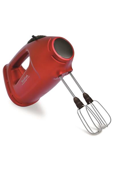 TEFAL Mastermix 4 Kademeli 425 Watt El Mikseri - Kırmızı