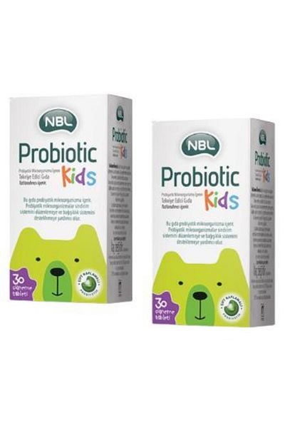 NBL 30 Probiotic Chewing Tablets for Children - Pack of 2