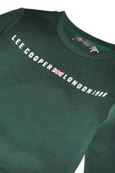 Lee Cooper Emerald Green Steward Boy's Sweatshirt