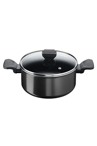 TEFAL Titanyum 1x Extra Cook&clean Difüzyon Tabanlı Derin Tencere - 24 Cm