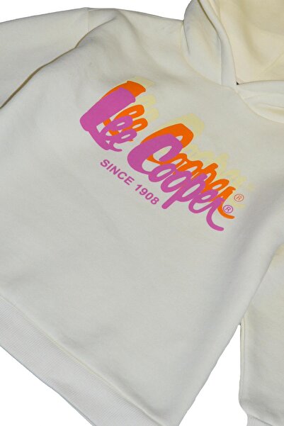Lee Cooper Betty Girl's Sweatshirt Ecru