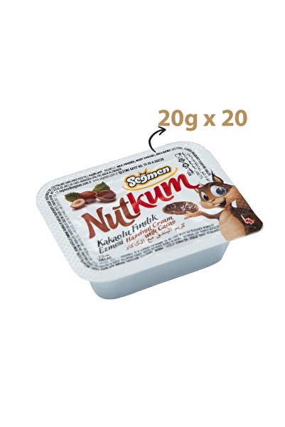Seğmen Kakaolu Fındık Kreması Piknik 20g (20’li)