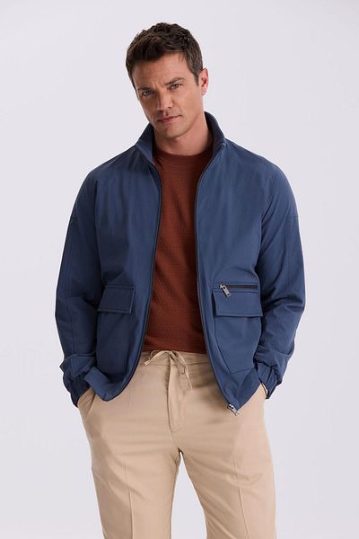 Jakamen Indigo Comfort Fit Dik Yaka Часова зона Mont