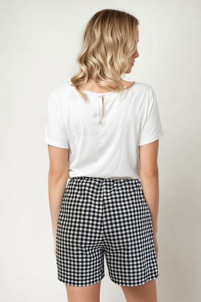 Vitrin Σορτς Gingham με σχέδια