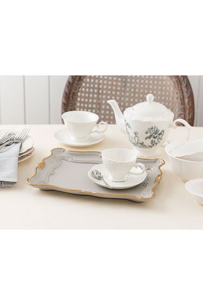 Madame Coco Camelote Small Tray with Leaf
